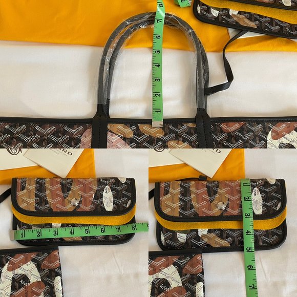 ❌SOLD❌ New GOYARD Saint Louis PM Limited Edition Lettres Camouflage - Picture 13 of 16